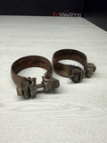 Genuine BMW Exhaust Clamps Midpipe to Rear Muffler 08-13 E90 E92 E93 M3 S65