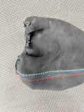 BMW E46 M3 Manual Suede Shift Boot Tri Color Stitch