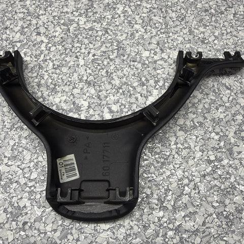 NEW 01-06 BMW E46 M3 Lower Steering Wheel Trim Cover Plate Leather