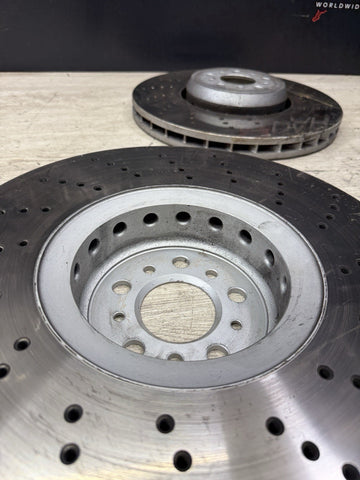 OEM 18-24 BMW F97 G01 G02 X3M FRONT BRAKE DRILLED DISCS ROTORS