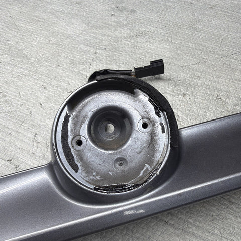 01-06 BMW E46 M3 Convertible Trunk Lid Grip Key Deck Handle Silver Gray