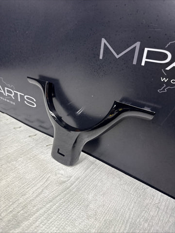NEW BMW E46 M3 01-06 Steering Wheel Lower Trim High Gloss Black OEM Finish