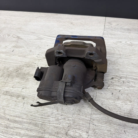 12-17 BMW M5 F10 M6 F06 F12 F13 Rear Brake Caliper w/ EPB Motor OEM Blue Left
