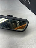 BMW 01-06 E46 M3 Auto Dimming Rear View Mirror SOS Homelink 51167115777 *Imperfe