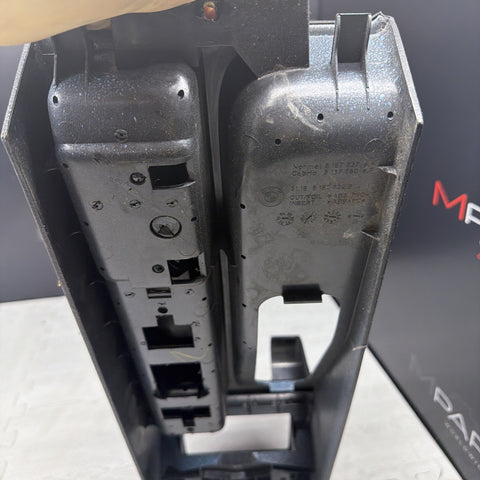 BMW E36 M3 COUPE 5116 8161789 CENTER CONSOLE BLACK COMPLETE