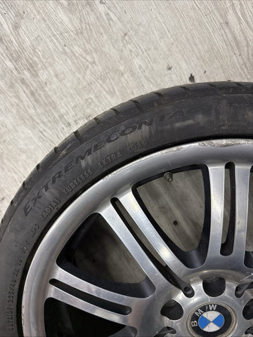 01-06 BMW E46 M3 Factory Front 19x8 M Double Spoke Alloy Style 67 Wheel 19” OEM