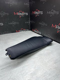 01-06 BMW E46 M3 Coupe Rear Left Driver Seat Bolster Cover Black