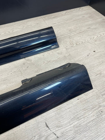 01-06 BMW E46 M3 Rocker Panel Side Skirts OEM Carbon Black