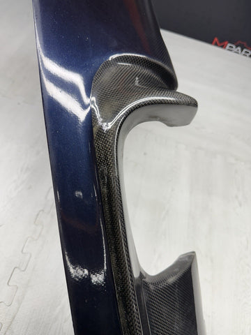 01-06 BMW E46 M3 CSL Style Rear Bumper Diffuser Carbon Fiber / Carbon Black