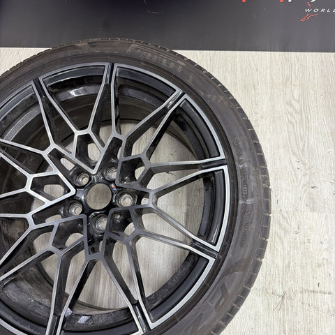 OEM BMW 21-26 G80 G82 G83 M3 M4 19” Front Wheel Rim Style 826M 19x9.5
