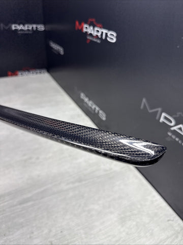 2001-2006 BMW E46 M3 Rear Trunk Spoiler Lip Carbon Fiber *Warped*