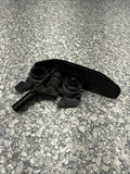 01-06 BMW E46 M3 Left Headlight Washer Jet Cover Cap OEM 8256179 Carbon Black