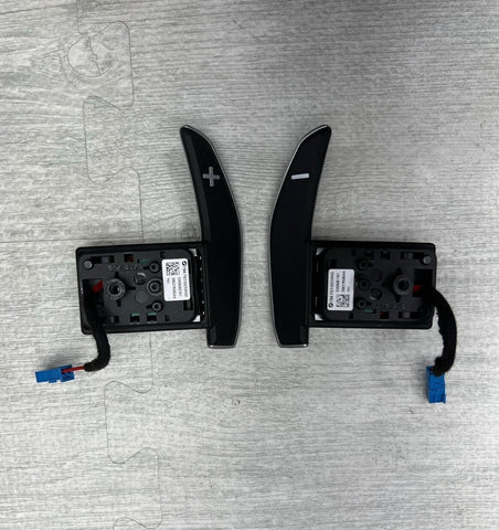 15-20 BMW F80 F82 F83 F87 M2 M3 M4 DCT Steering Wheel Paddle Shifters Levers OEM