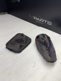 01-06 BMW E46 M3 Shift Knob Shifter & Parking Boots M Rain Hurricane