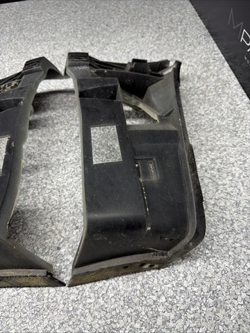 01-06 BMW E46 M3 FRONT BUMPER COVER GUARDS BRACKETS 2695247