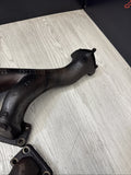 91-96 BMW E36 320 325 525 M3 M50 S50 Rear Engine Motor Exhaust Manifold Set OEM
