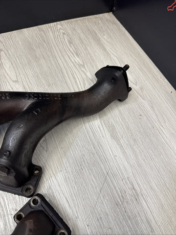 91-96 BMW E36 320 325 525 M3 M50 S50 Rear Engine Motor Exhaust Manifold Set OEM