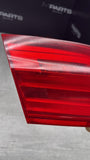 2011–2013 BMW 3 Series E92 Left Inner Trunk Lid Tail Light OEM 7252779