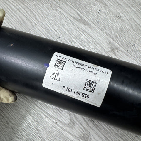 2017-2018 PORSCHE MACAN 2.0L REAR Driveshaft Propeller Shaft 95B521101J