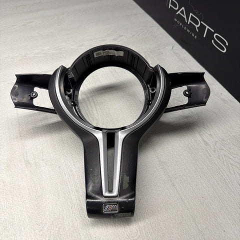 2015-2021 BMW M2 M3 M4 F87 F80 F82 F83 STEERING WHEEL BACK TRIM COVER DCT *Peel*