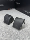 01-06 BMW E46 M3 330 Coupe Rear Side Bolster Window Motor Trims Covers