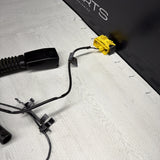 01-06 BMW E46 325 330 M3 Left Driver Lower SeatBelt Seat Belt Buckle Tensioner