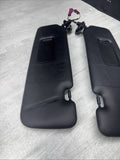 07-13 OEM BMW E88 E93 128 328 335 M3 Convertible Sun Visor Black Pair SET