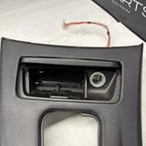08-13 BMW E90 E92 M3 OEM  Front Center Console Cover Leather DCT *Scratches*