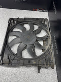 15-20 OEM BMW F80 F82 F83 M3 M4 Electric Radiator Cooling Fan w/Shroud *Crack