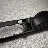 01-06 BMW E46 M3 CONVERTIBLE REAR SEAT ROLLOVER BAR TRIM COVER BLACK 8204279 OEM