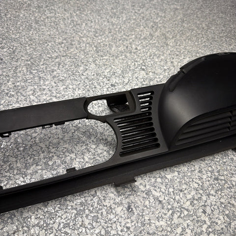 01-06 BMW E46 M3 CONVERTIBLE REAR SEAT ROLLOVER BAR TRIM COVER BLACK 8204279 OEM