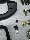 (4) Door Handles Headliner Trims 1996-1999 BMW E36 Coupe Interior Black OEM