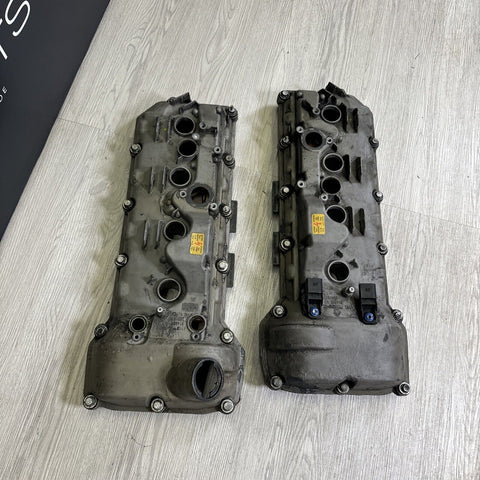 2008-2013 BMW E90 E92 E93 M3 S65 V8 Valve Covers Pair LH RH 7838268 7838267