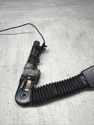 01-06 BMW E46 325 330 M3 Left Driver Lower SeatBelt Seat Belt Buckle Tensioner