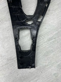 09-13 BMW E90 E92 M3 DCT CIC LEATHER CENTER CONSOLE TRIM 7903962 CARBON FIBER