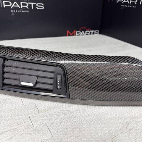 15-20 BMW F80 M3 F82 F83 M4 Carbon Fiber Interior Dash Vent Trim OEM *Scratch*