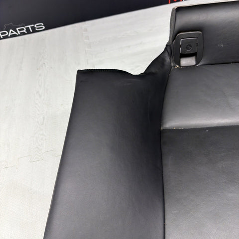 08-13 BMW E92 M3 Coupe Right Passenger Rear Seat Bottom Bench Pad Black Leather