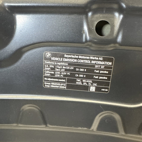 (PICKUP ONLY) BMW F22 F23 F87 M2 M235 M240 14-20 Hood Bonnet Aluminum OEM