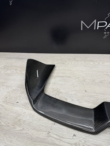 Real Carbon Fiber Rear Roof Spoiler Top Wing BMW X5 X5M F95 SUV 2020-2024