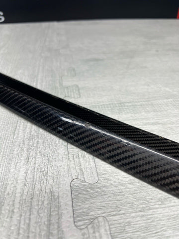 2001-2006 BMW E46 M3 Factory Rear Trunk Spoiler Lip Carbon Fiber