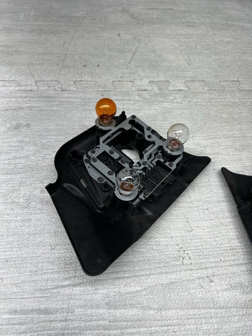 03-06 BMW E46 M3 TAIL LIGHT COVERS BULBS CARRIERS OEM