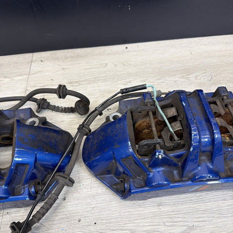 BMW F90 F91 F92 F93 M5 M8 FRONT BREMBO BRAKES CALIPERS SET OEM