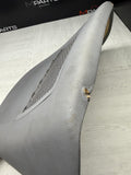 00-06 BMW E46 325 M3 COUPE FRONT SEAT BACK REST STORAGE PANEL OEM DOVE GREY