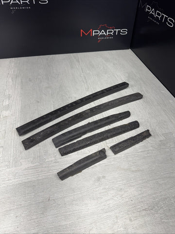 02-06 BMW E46 M3 OEM Factory Front Bumper Rebar Styro Foam Removes Gap Full Set