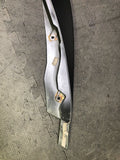 19-23 FERRARI F8 TRIBUTO FRONT LEFT DRIVER BUMPER LIP SPLITTER