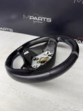 BMW 08-13 E90 E92 E93 M3 Manual Flatbottom Steering Wheel Leather Rewrapped