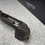 01-06 BMW E46 M3 CONVERTIBLE REAR SEAT ROLLOVER BAR TRIM COVER BLACK 8204279 OEM