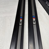 96-99 BMW E36 M3 Coupe Door Sills Trims Pair Black OEM