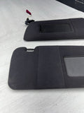 01-06 BMW E46 M3 Left Right Visors Sticker Peeling Off