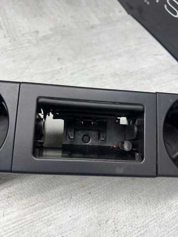 BMW E36 M3 5116 8161789 CENTER CONSOLE BLACK CUPHOLDERS